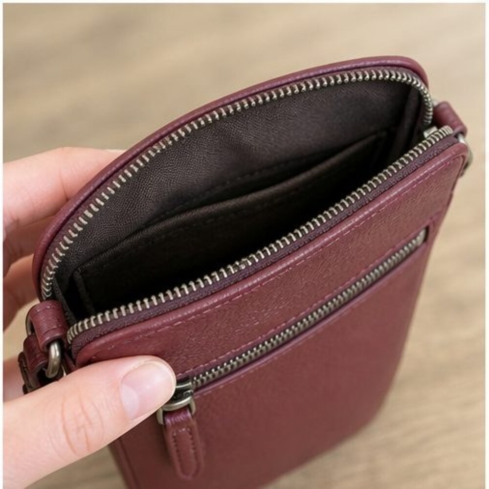 Blush Canvas Crossbody Bag - Picture 4 of 6